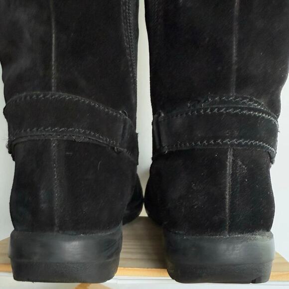 Clark’s Sheba Ayer Fur Cuff Suede Boots Womens Size 7 - Picture 5 of 12